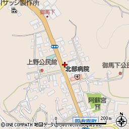 熊本県熊本市北区四方寄町1292周辺の地図