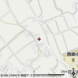 長崎県雲仙市瑞穂町西郷己161-2周辺の地図