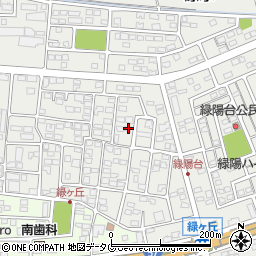 熊本県菊池郡菊陽町原水1184-5周辺の地図