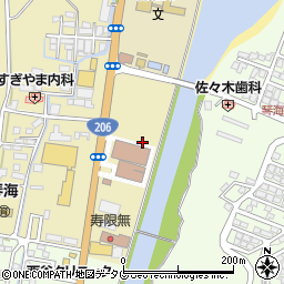 長崎県長崎市琴海村松町703周辺の地図