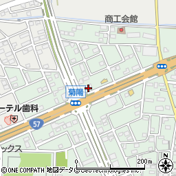 グランド工房東熊本店周辺の地図