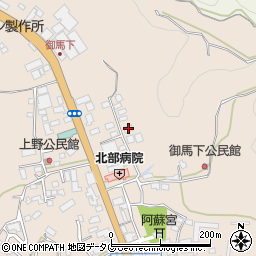 熊本県熊本市北区四方寄町1429-3周辺の地図