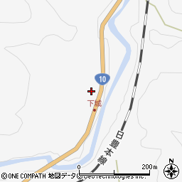 大分県佐伯市直川大字仁田原3299周辺の地図