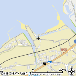 長崎県雲仙市瑞穂町伊福甲79周辺の地図