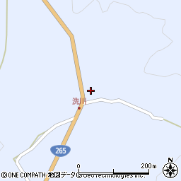 熊本県阿蘇郡高森町上色見2041周辺の地図
