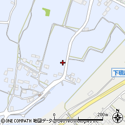 熊本県熊本市北区硯川町684周辺の地図