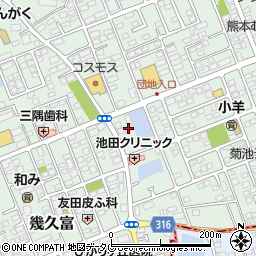 宮野小児科医院周辺の地図