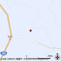 熊本県阿蘇郡高森町上色見2088周辺の地図