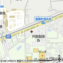 セブンイレブン菊陽原水店周辺の地図