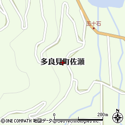 長崎県諫早市多良見町佐瀬周辺の地図
