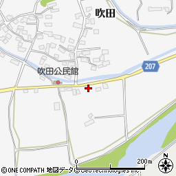 熊本県菊池郡大津町吹田155-1周辺の地図