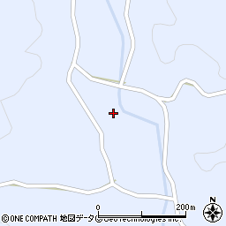 大分県佐伯市宇目大字千束4175-2周辺の地図