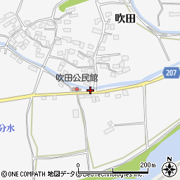 熊本県菊池郡大津町吹田239周辺の地図