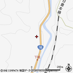 大分県佐伯市直川大字仁田原3322周辺の地図