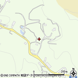 長崎県長崎市西海町50周辺の地図
