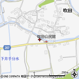 熊本県菊池郡大津町吹田89周辺の地図