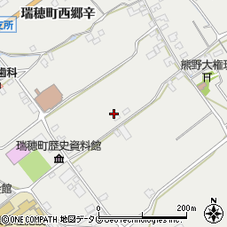 長崎県雲仙市瑞穂町西郷辛1252-1周辺の地図