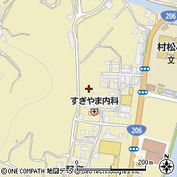 長崎県長崎市琴海村松町734周辺の地図