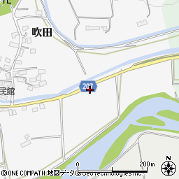 熊本県菊池郡大津町吹田236周辺の地図