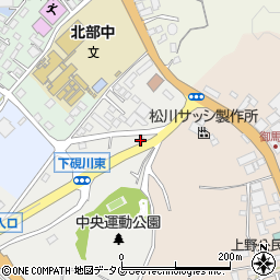 熊本市中央消防署北部出張所周辺の地図