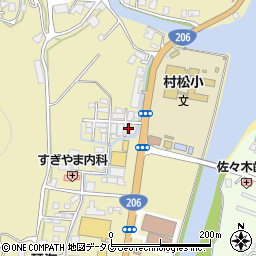 長崎県長崎市琴海村松町742周辺の地図