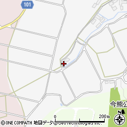 熊本県熊本市北区北迫町819周辺の地図