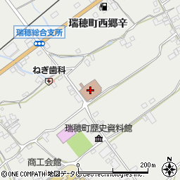雲仙市瑞穂総合支所周辺の地図