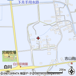 熊本県菊池郡大津町森周辺の地図