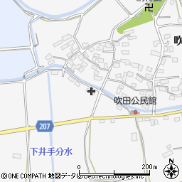 熊本県菊池郡大津町吹田84周辺の地図