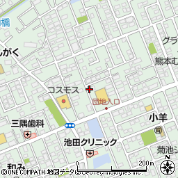 福岡タタミ店周辺の地図