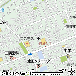 福岡タタミ店周辺の地図