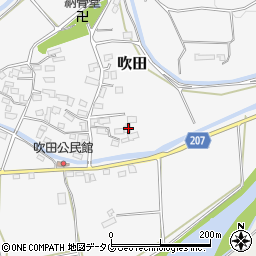 熊本県菊池郡大津町吹田303-1周辺の地図