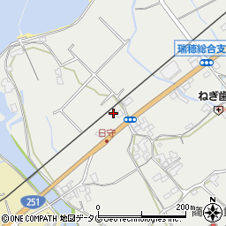 長崎県雲仙市瑞穂町西郷辛681周辺の地図