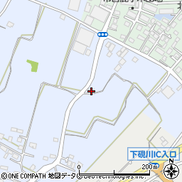 熊本県熊本市北区硯川町805周辺の地図