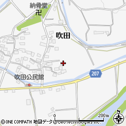 熊本県菊池郡大津町吹田302周辺の地図