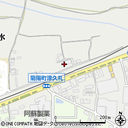 菊陽自動車整備協業組合周辺の地図