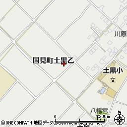 長崎県雲仙市国見町土黒乙周辺の地図
