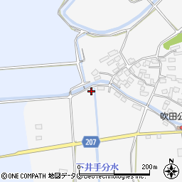 熊本県菊池郡大津町吹田2周辺の地図