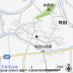 熊本県菊池郡大津町吹田339周辺の地図