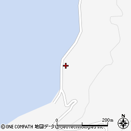 長崎県南松浦郡新上五島町間伏郷1268-4周辺の地図