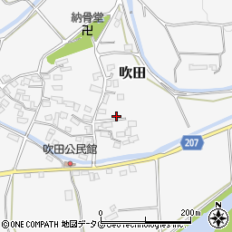 熊本県菊池郡大津町吹田315周辺の地図