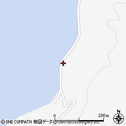 長崎県南松浦郡新上五島町間伏郷1262周辺の地図