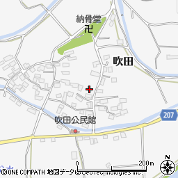 熊本県菊池郡大津町吹田317周辺の地図