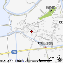 熊本県菊池郡大津町吹田363周辺の地図