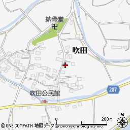 熊本県菊池郡大津町吹田297周辺の地図