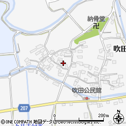 熊本県菊池郡大津町吹田362周辺の地図