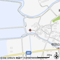 熊本県菊池郡大津町吹田381周辺の地図