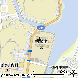 長崎県長崎市琴海村松町701周辺の地図