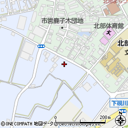 熊本県熊本市北区硯川町782周辺の地図