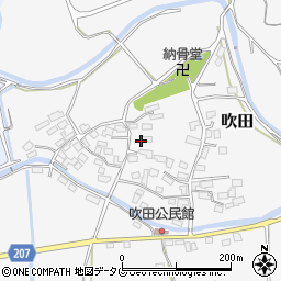 熊本県菊池郡大津町吹田351周辺の地図